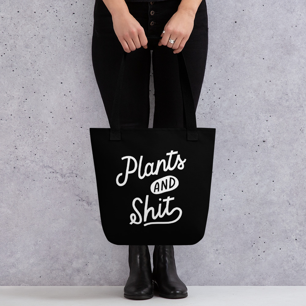 Plants and Shit Tote bag - Image 3